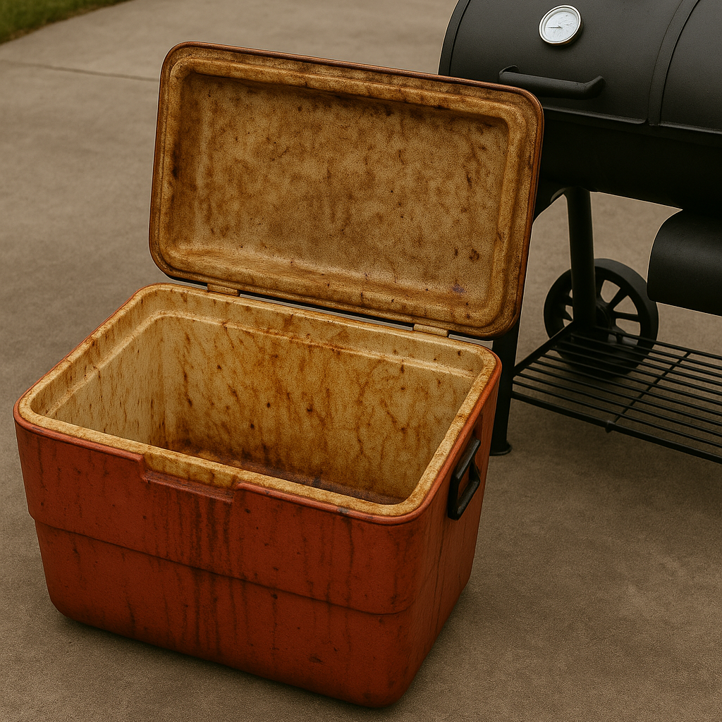 Plastic Ain’t the Move: Why Coolers Could Be Leaching Into Your BBQ