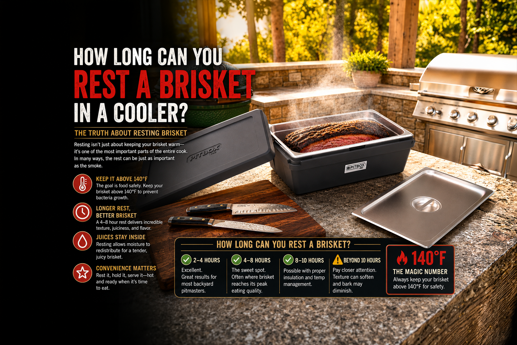 How Long Can You Rest a Brisket in a Cooler?